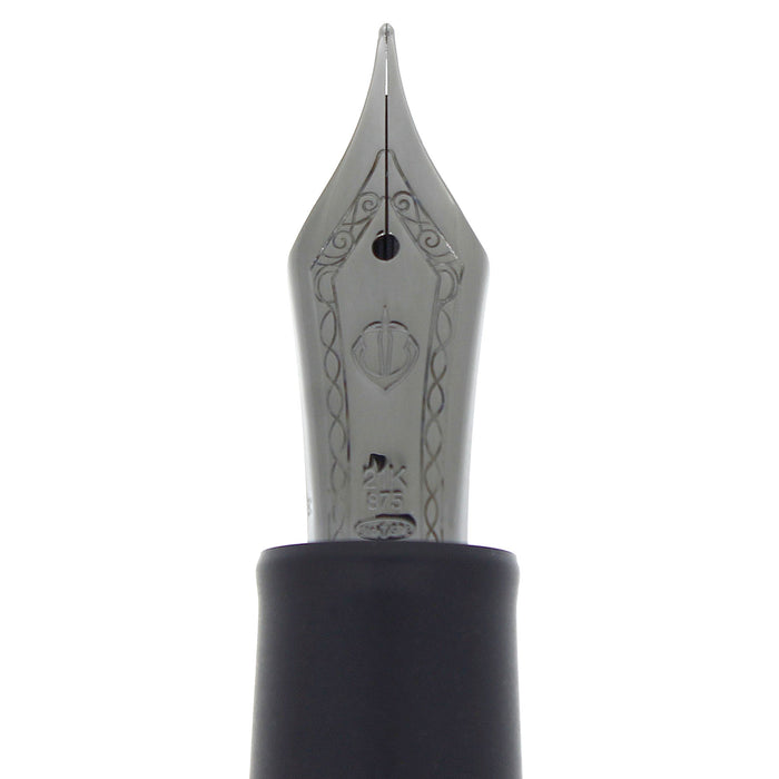 BRAND NEW 2024 SAILOR PRO GEAR IMPERIAL BLACK RUTHENIUM TRIM 21K M NIB FOUNTAIN PEN OFFERED BY ANTIQUE DIGGER