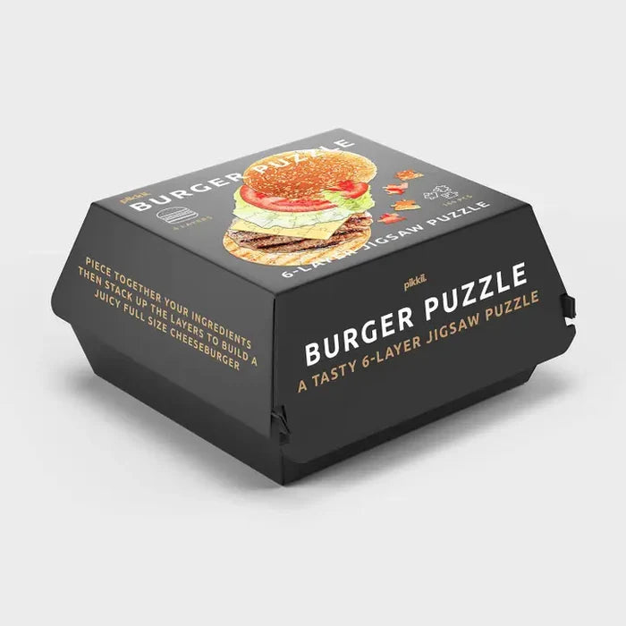 Burger Layered Puzzle