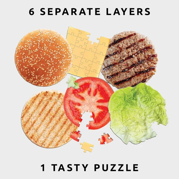 Burger Layered Puzzle