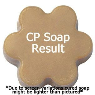 Buttered Maple Oats Honey Fragrance Oil in cold process soap color testing