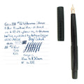C1911 WATERMAN #12 BCHR SLEEVE FILLER FOUNTAIN PEN XF-BB FLEX NIB RESTORED OFFERED BY ANTIQUE DIGGER