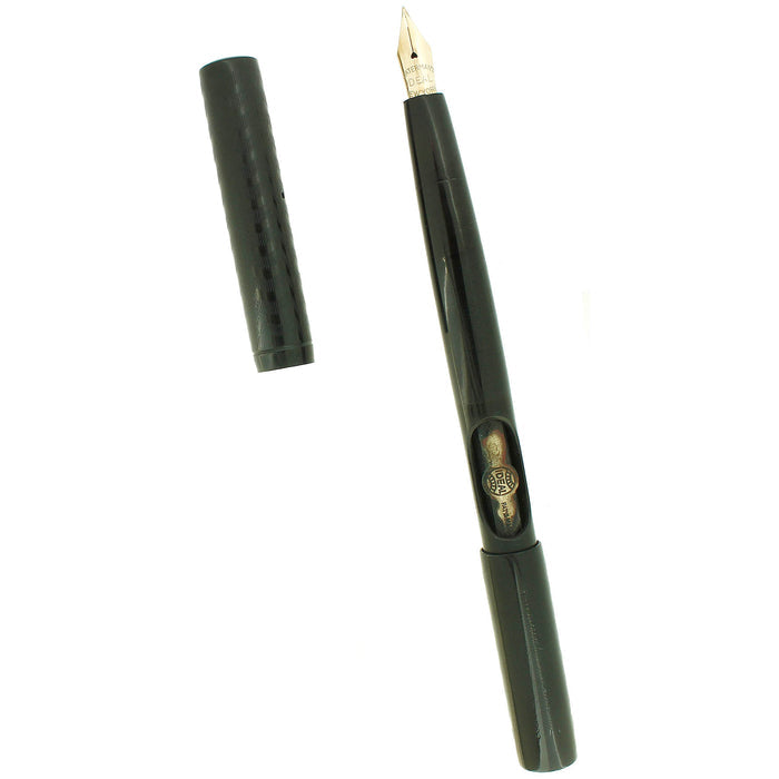C1911 WATERMAN #12 BCHR SLEEVE FILLER FOUNTAIN PEN XF-BB FLEX NIB RESTORED OFFERED BY ANTIQUE DIGGER