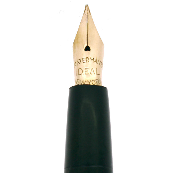 C1911 WATERMAN #12 BCHR SLEEVE FILLER FOUNTAIN PEN XF-BB FLEX NIB RESTORED OFFERED BY ANTIQUE DIGGER