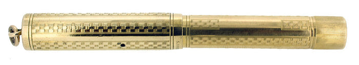 C1917 WATERMAN GOTHIC 452 1/2V F-BBB FLEX NIB FOUNTAIN PEN RESTORED OFFERED BY ANTIQUE DIGGER