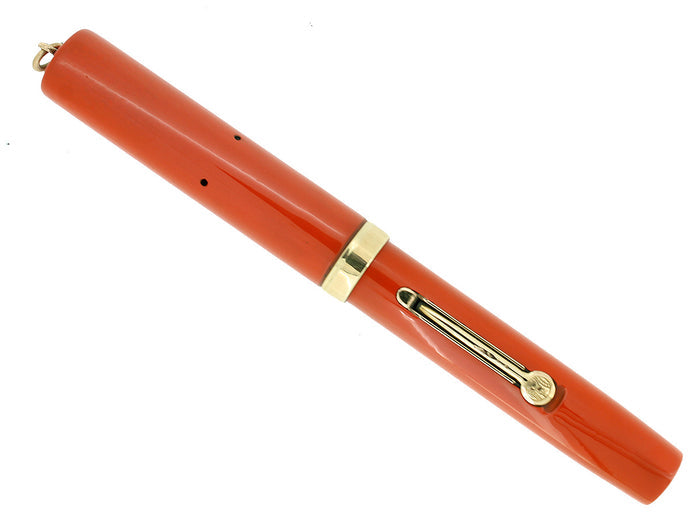 C1925 WATERMAN 52V CARDINAL FOUNTAIN PEN M-BBB 2.18MM FLEX NIB RESTORED OFFERED BY ANTIQUE DIGGER