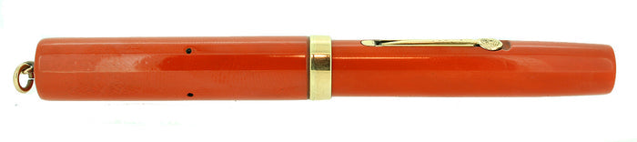 C1925 WATERMAN 52V CARDINAL FOUNTAIN PEN M-BBB 2.18MM FLEX NIB RESTORED OFFERED BY ANTIQUE DIGGER
