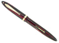 C1938 SHEAFFER STANDARD SIZE CARMINE RED BALANCE FOUNTAIN PEN F-BB FLEX NIB RESTORED OFFERED BY ANTIQUE DIGGER