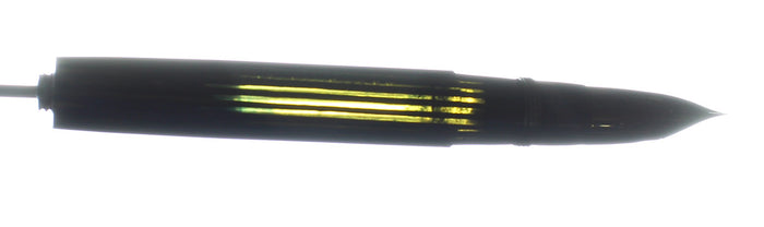C1942 SHEAFFER MARINE GREEN TRIUMPH LIFETIME FOUNTAIN PEN PLUNGER FILL RESTORED OFFERED BY ANTIQUE DIGGER