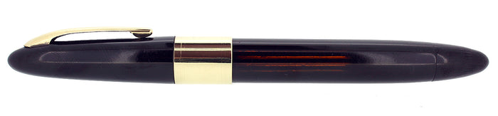 C1945 SHEAFFER LIFETIME 1250 JET BLACK FOUNTAIN PEN 14K TRIUMPH NIB RESTORED OFFERED BY ANTIQUE DIGGER