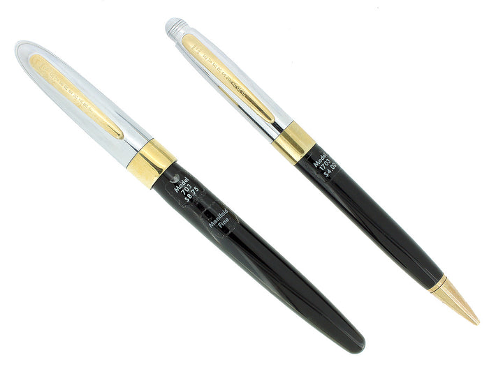 C1952 EVERSHARP SYMPHONY DELUXE FOUNTAIN PEN & PENCIL SET NEVER INKED OFFERED BY ANTIQUE DIGGER