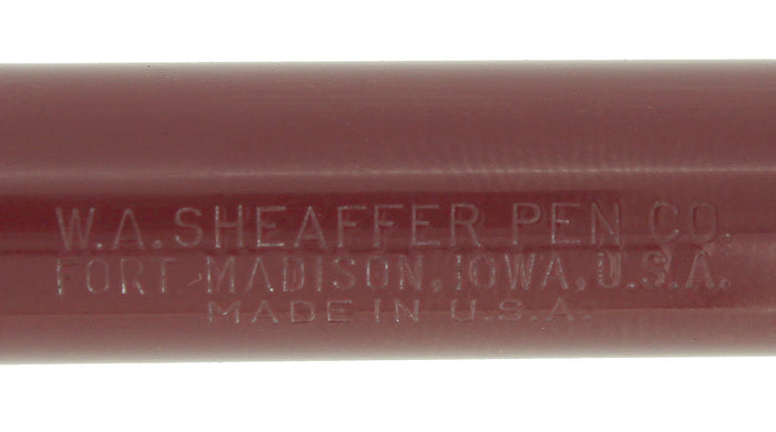 C1951 SHEAFFER SENTINEL DELUXE TOUCHDOWN GREGG SHORTHAND NIB FOUNTAIN PEN NEW OLD STOCK MINT OFFERED BY ANTIQUE DIGGER