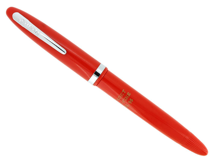 C1953 SHEAFFER CADET FOUNTAIN PEN IN VERMILLION NEVER INKED CHALK MARKED MINT OFFERED BY ANTIQUE DIIGER