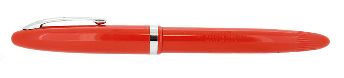 C1953 SHEAFFER CADET FOUNTAIN PEN IN VERMILLION SM1 NIB CHALK MARKED MINT OFFERED BY ANTIQUE DIGGER