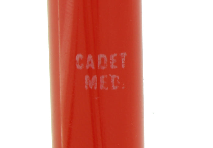 C1953 SHEAFFER CADET FOUNTAIN PEN IN VERMILLION SM1 NIB CHALK MARKED MINT OFFERED BY ANTIQUE DIGGER