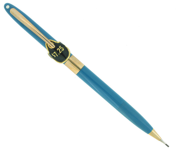 C1953 SHEAFFER STATESMAN / VALIANT PASTEL BLUE PENCIL NEW OLD STOCK STICKERED OFFERED BY ANTIQUE DIGGER