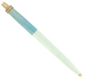 C1958 PARKER TURBAN TOP PRINCESS JOTTER BALLPOINT PEN POWDER BLUE & WHITE BARREL NEW REFILL OFFERED BY ANTIQUE DIGGER