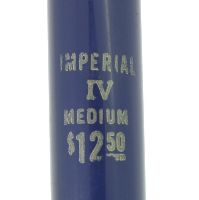 C1961 SHEAFFER BLUE IMPERIAL IV FOUNTAIN PEN TOUCHDOWN FILLER NEW OLD STOCK MINT OFFERED BY ANTIQUE DIGGER