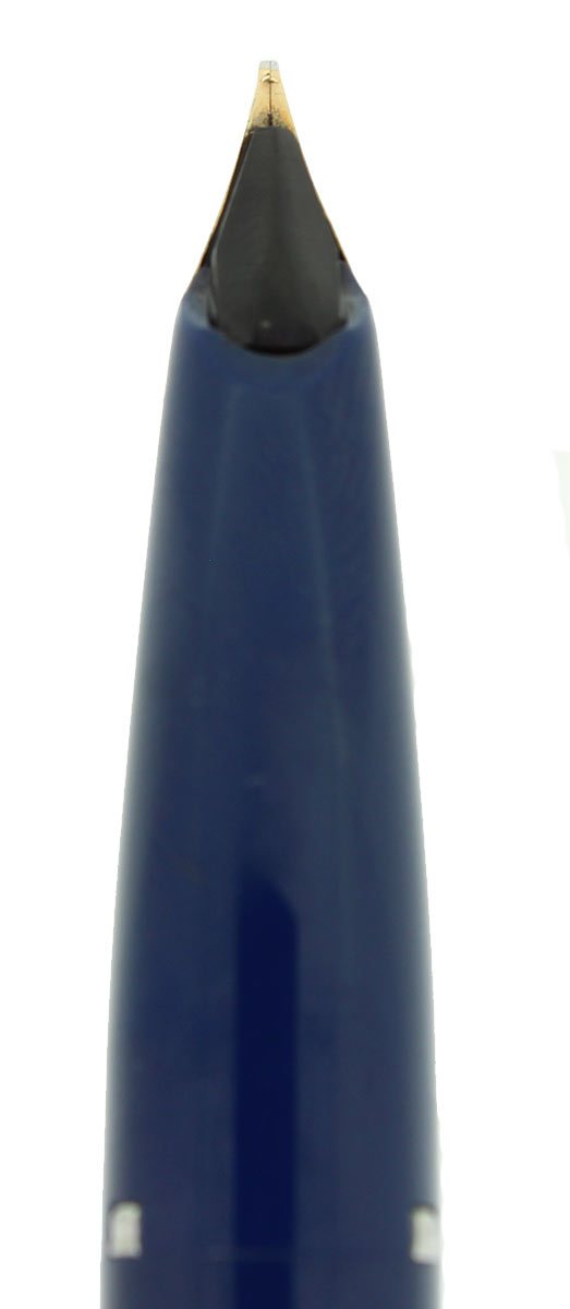 C1961 SHEAFFER BLUE IMPERIAL IV FOUNTAIN PEN TOUCHDOWN FILLER NEW OLD STOCK MINT OFFERED BY ANTIQUE DIGGER