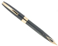 C1961 SHEAFFER DARK BLUE GRAY IMPERIAL IV FOUNTAIN PEN TOUCHDOWN FILLER RESTORED OFFERED BY ANTIQUE DIGGER