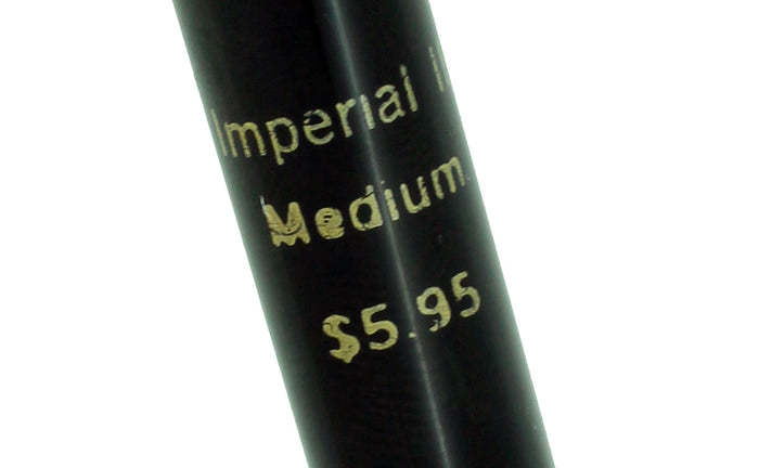 C1962 SHEAFFER BLACK IMPERIAL II FOUNTAIN PEN TOUCHDOWN FILLER NEVER INKED & CHALK MARKED OFFERED BY ANTIQUE DIGGER