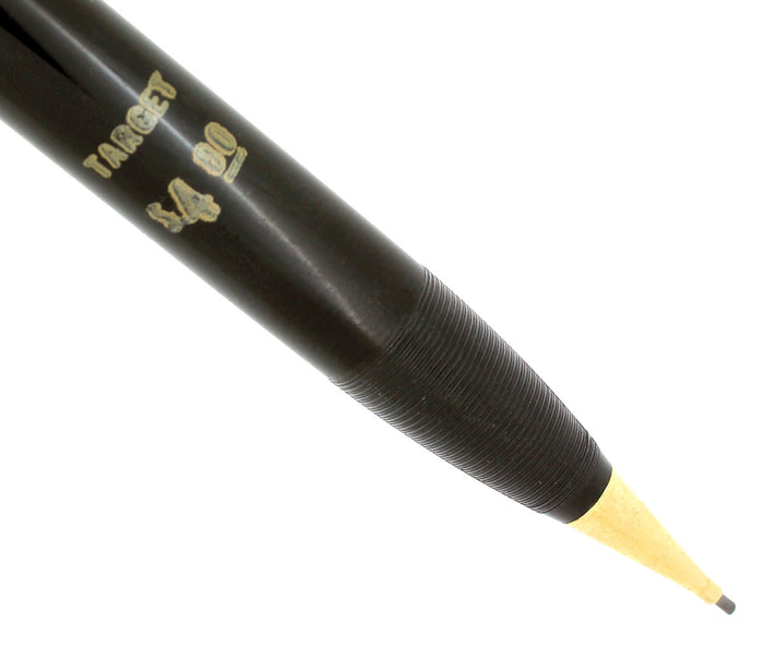 CIRCA 1963 SHEAFFER TARGET BLACK MECHANICAL PENCIL NEW OLD STOCK CHALK MARKED OFFERED BY ANTIQUE DIGGER