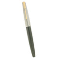 C1964 PARKER VP GREY W/LUSTRALOY CAP XXXF-XXF 14K #62 NIB FOUNTAIN PEN RESTORED OFFERED BY ANTIQUE DIGGER