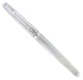 C1980 PARKER 75 GRAIN D'ORGE 14K GOLD FINE NIB FOUNTAIN PEN RESTORED OFFERED BY ANTIQUE DIGGER