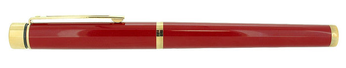 C1982 SHEAFFER TARGA IMPERIAL RED FOUNTAIN PEN & BALLPOINT PEN SET NEVER INKED OFFERED BY ANTIQUE DIGGER