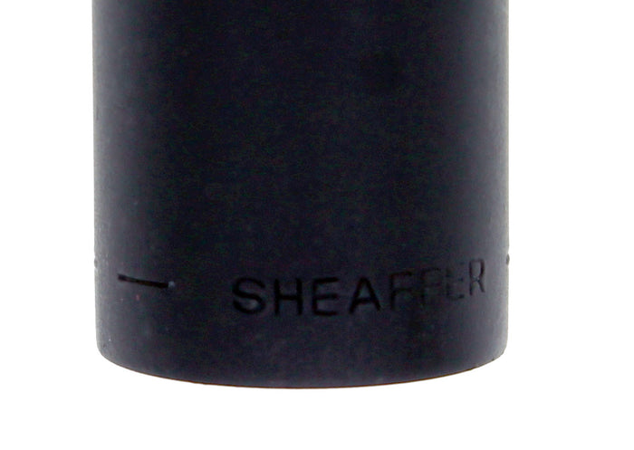 C1988 SHEAFFER IMPERIAL MODEL 787 MATTE BLACK FOUNTAIN PEN CAP GOLD TRIM NOS OFFERED BY ANTIQUE DIGGER