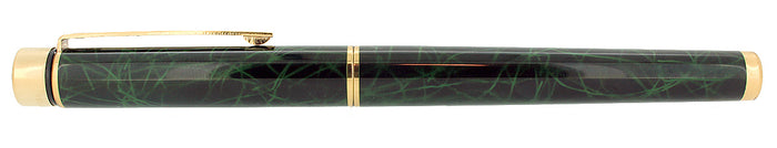 C1989 SHEAFFER TARGA MALACHITE GREEN RONCE ROLLERBALL PEN NEW OLD STOCK OFFERED BY ANTIQUE DIGGER