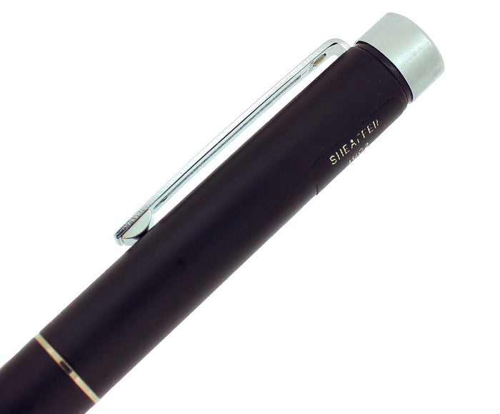 C1989 SHEAFFER TARGA MATTE BLACK FOUNTAIN PEN & BALLPOINT PEN SET NEVER INKED OFFERED BY ANTIQUE DIGGER