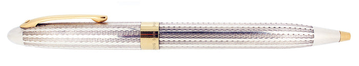 C1993 SHEAFFER CREST STERLING SILVER TWIST ACTION BALLPOINT PEN NEW OLD STOCK OFFERED BY ANTIQUE DIGGER