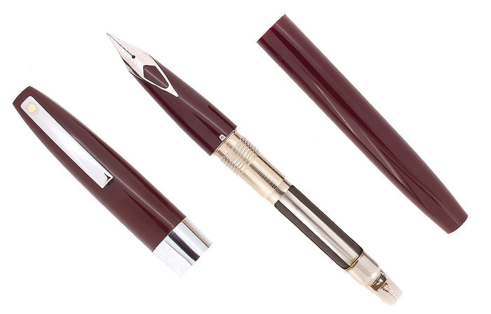 C1995 SHEAFFER TRIUMPH IMPERIAL 330 STICKERED MED NIB FOUNTAIN PEN RESTORED OFFERED BY ANTIQUE DIGGER
