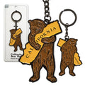 CA Bear Hug Enamel Keychain