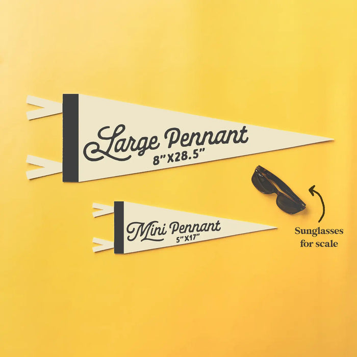 California Mini Felt Pennant