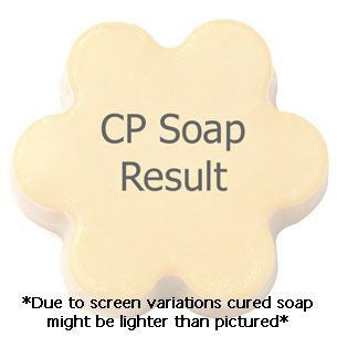 Cannabis Flower Fragrance Oil in cold process soap color testing