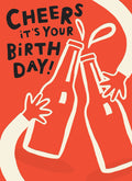 Cheers Beers Birthday Card