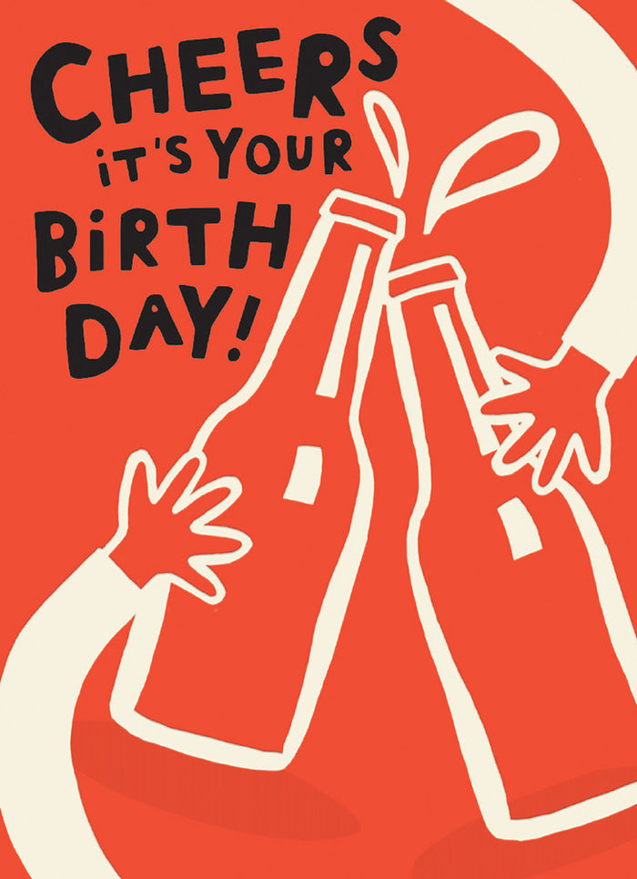 Cheers Beers Birthday Card