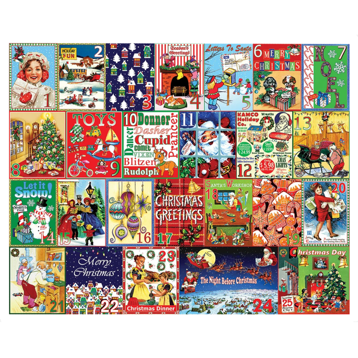 Christmas Calendar Jigsaw Puzzle