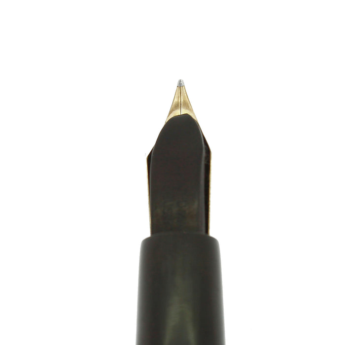 CIRCA 1911 WATERMAN #12 BCHR SLEEVE FILLER FOUNTAIN PEN F-BB FLEX NIB RESTORED OFFERED BY ANTIQUE DIGGER