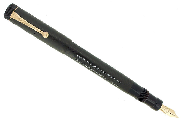 CIRCA 1920 PARKER JACK KNIFE SAFETY BCHR LUCKY CURVE 4 1/2 FOUNTAIN PEN RESTORED OFFERED BY ANTIQUE DIGGER