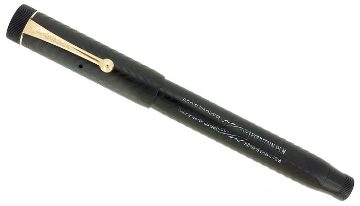 CIRCA 1920 PARKER JACK KNIFE SAFETY BCHR LUCKY CURVE 4 1/2 FOUNTAIN PEN RESTORED OFFERED BY ANTIQUE DIGGER