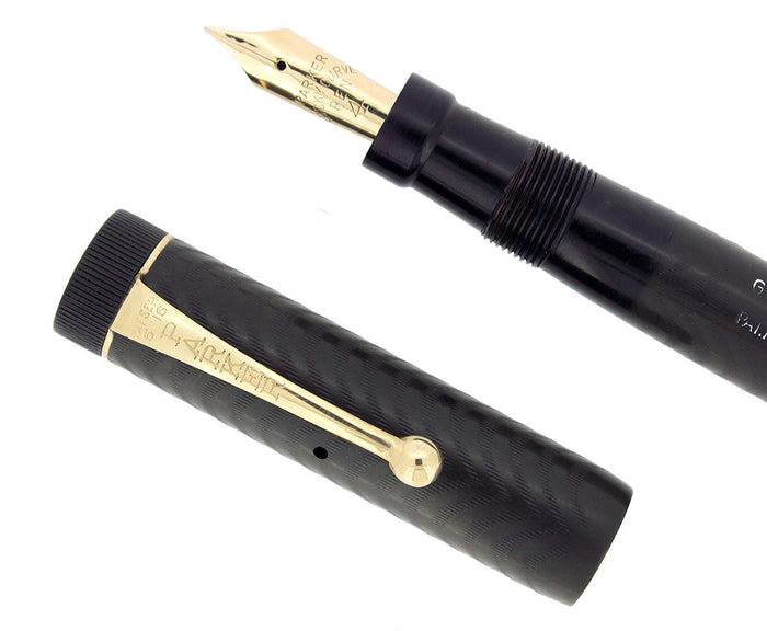 CIRCA 1920 PARKER JACK KNIFE SAFETY BCHR LUCKY CURVE 4 1/2 FOUNTAIN PEN RESTORED OFFERED BY ANTIQUE DIGGER