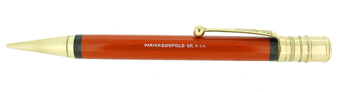 CIRCA 1924 PARKER DUOFOLD SENIOR BIG RED PENCIL NEAR MINT RESTORED OFFERED BY ANTIQUE DIGGER