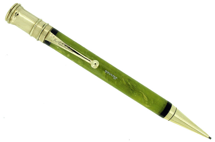 CIRCA 1923 PARKER DUOFOLD SENIOR JADE PENCIL 1ST YEAR IMPRINT RESTORED OFFERED BY ANTIQUE DIGGER