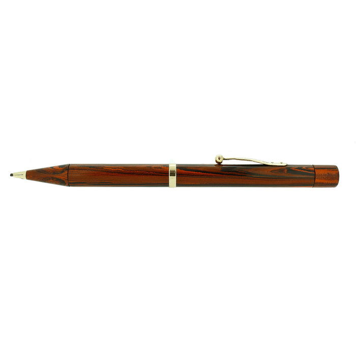 CIRCA 1927 WATERMAN 56 RED WOODGRAIN MECHANICAL PENCIL WORKING OFFERED BY ANTIQUE DIGGER