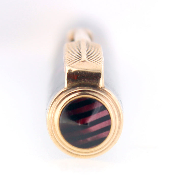 CIRCA 1934 PARKER VACUMATIC BURGUNDY PEARL STANDARD MECHANICAL PENCIL RESTORED OFFERED BY ANTIQUE DIGGER