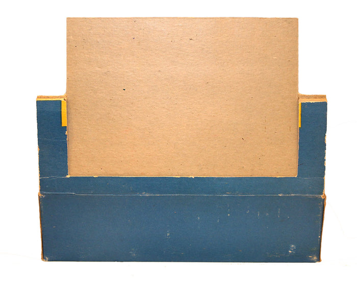 CIRCA 1940s BERKELEY BLADES COUNTER ADVERTISING DISPLAY UNOPENED NEW OLD STOCK OFFERED BY ANTIQUE DIGGER