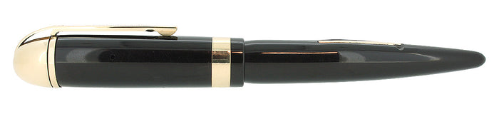 CIRCA 1941 EVERSHARP SKYLINE BLACK FOUNTAIN PEN & PENCIL SET NEAR MINT OFFERED BY ANTIQUE DIGGER