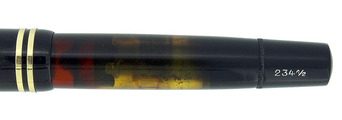 CIRCA 1941 MONTBLANC 234 1/2 FOUNTAIN PEN B-BB BROAD OBLIQUE NIB RESTORED OFFERED BY ANTIQUE DIGGER